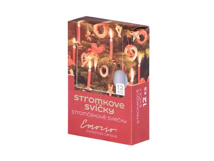 Albero 12 pezzi 12x100 candele bianche