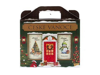 Set regalo di Natale ceco (gel doccia + shampoo)