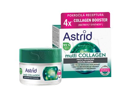 Crema notte Astrid 50ml Multi Collagene