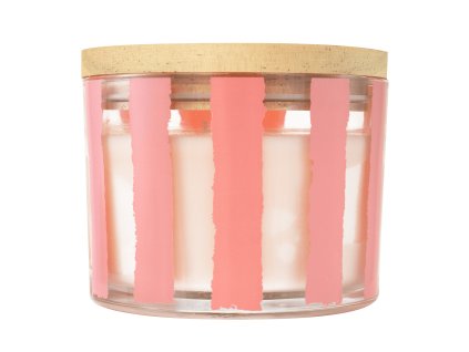 Candela Q Home Peppermint Swirl Pink 312g