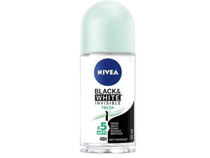 Nivea Roll-on Donna 50ml B&W Invisible Fresh (Indonesia) Ks