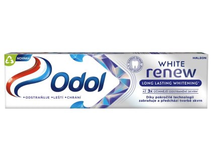 Odol White Renew Long Lasting Whitening zubní pasta s fluoridem 75ml