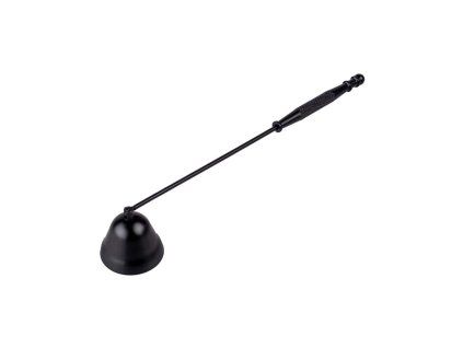 Estintore interamente in metallo, nero, 240x38x38mm