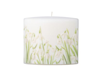 Candela ellittica bucaneve 115x53x100mm