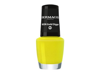 Smalto decorativo Dermacol Neon Gold Digger 43