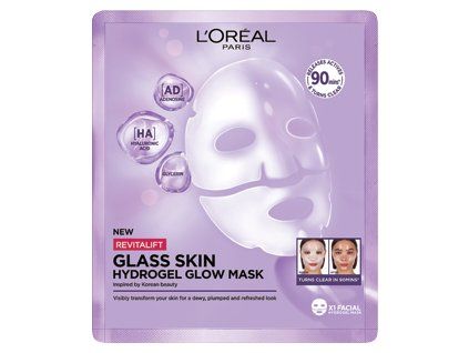 Loreal maschera idrog 25gRev Fil Glass Skin