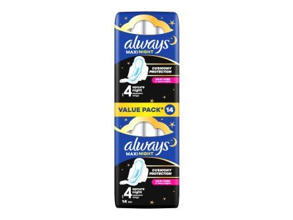 Assorbenti Always (14 pezzi/foglio) Maxi Sec Night