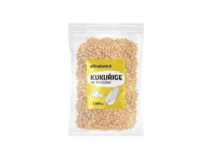 allnature kukurice na popcorn 1000 g