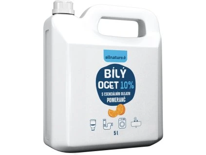 allnature bily ocet 10 s vuni pomerance 5000 ml