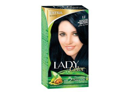 Colore dei capelli LADY in Color, 1.1 Blu Nero