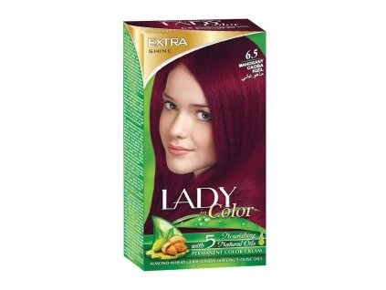 Tinta per capelli LADY in Color, 6.5 Mogano