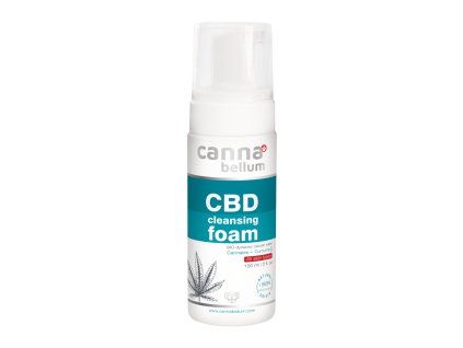 Schiuma detergente viso al CBD Cannabellum 150 ml