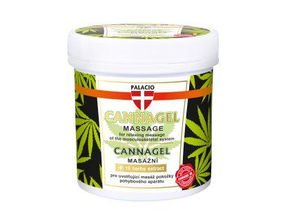 PALACIO Gel da massaggio alla canapa CANNAGEL, 250 ml
