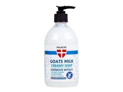 PALACIO Sapone liquido al latte di capra con erogatore, 500 ml