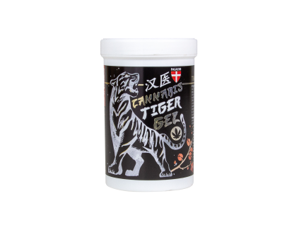 PALACIO Tiger - Gel da massaggio Tiger con canapa, 380 ml