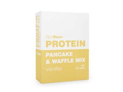 protein pancake waffle mix vanilla 500 g gymbeam