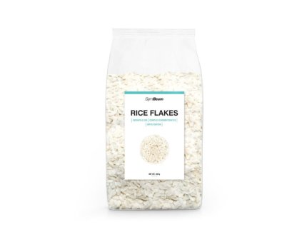 rice flakes mockup