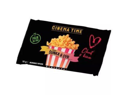 Cinema Time Popcorn al prosciutto e formaggio 12 x 90 g