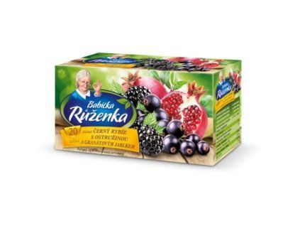 Tè Grandma Rose ribes nero + melograno 40g