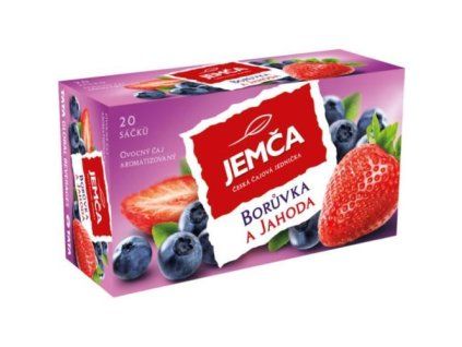 Tè alla frutta Jemča ai mirtilli e fragole 40g