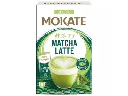 Mokate latte matcha classico, confezione da 6 pezzi (84 g)