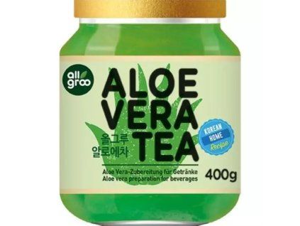 ALLGROO preparato a base di aloe vera per bevande analcoliche 400 g