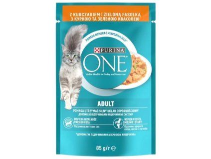 Bustine Purina One mini filetti per adulti 85 g