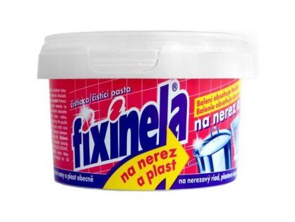 Pasta detergente Fixinela per acciaio inox e plastica 200 g