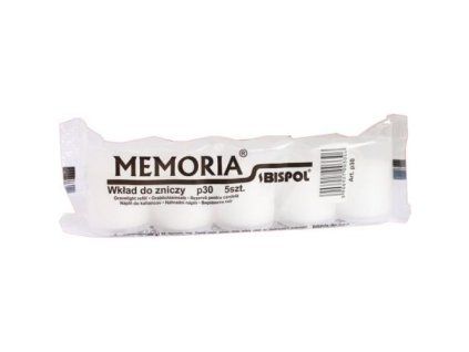 Candele da cimitero Bispol bianche (p30-090) @5x30g