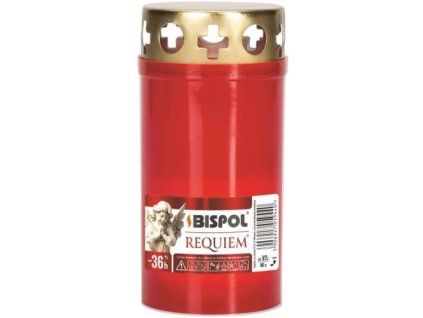 Candela Bispol Requiem cimitero rosso v2 ai-030 90g