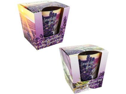 Candele ai campi di lavanda e candele di sapone 115g