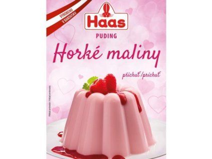 Budino caldo al lampone HAAS 37 g