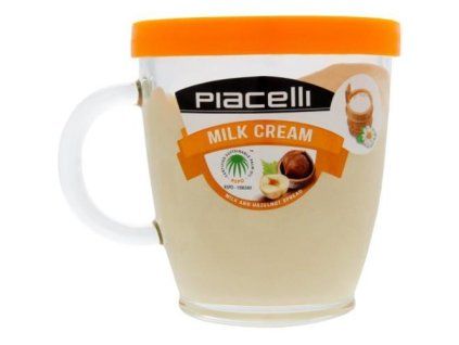 Crema spalmabile bianca Piacelli con latte 300g
