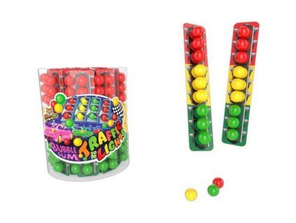 Gomme da masticare JimmyFox, 50 pezzi, semaforo, 525 g