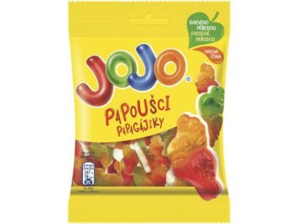 Caramelle Jojo a forma di pappagallo, 80 g