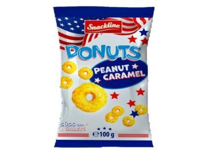 Snackline ciambelle al caramello e arachidi 100g