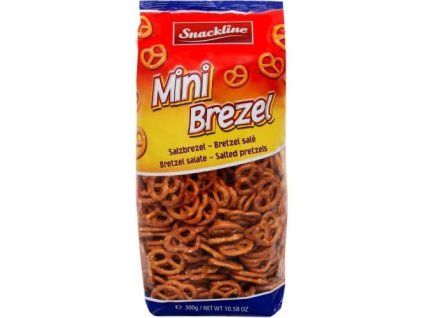 Snackline mini pretzel 300g
