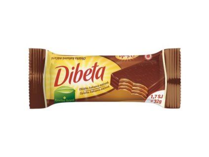 Cialde Dibeta completamente immerse nel cacao 32g