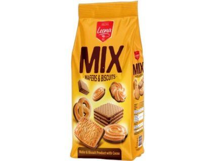 Biscotti wafer misti Leona 250g
