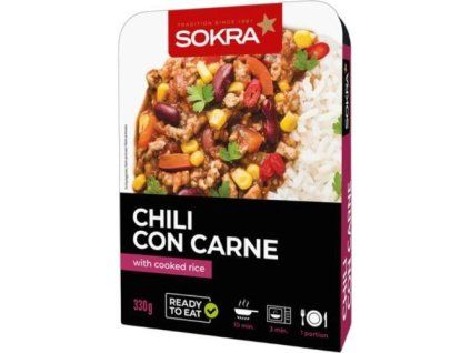 Riso Sokra chili con carne 330g