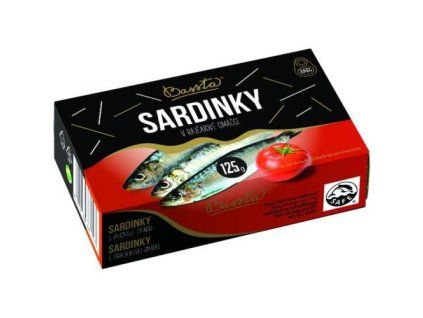 Sarde Bassta al sugo di pomodoro 125g