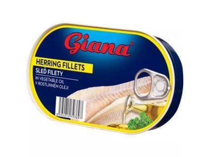 Filetti di aringa Giana in olio vegetale 170 g