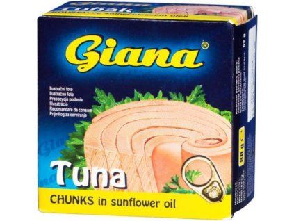 Tonno Giana a pezzi sott'olio 80 g