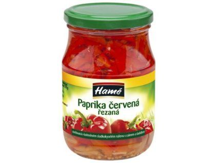 Peperone rosso Hamé, affettato 340g