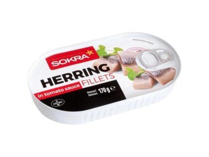 Filetti di aringa Sokra in salsa di pomodoro 170 g