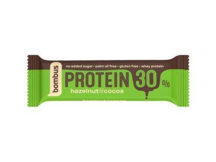 Bombus proteico 30% nocciola e cacao 50g