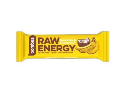 Bombus Raw Energy banana e cocco 50g