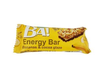 Barretta energetica BA con banane essiccate e cacao, 40 g