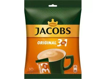 Jacobs 3 in 1, confezione da 10 pezzi, 126 g