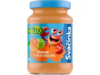 Snack alla frutta Hello con albicocche 190g